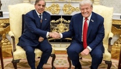 巴基斯坦总理及元帅，与特朗普会晤相谈甚欢