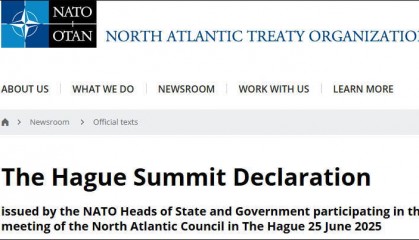 美媒：西班牙带头拒绝，北约联合宣言只好耍起文字游戏