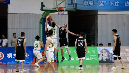 超燃！嘉兴桐乡屠甸“镇BA”火热开赛