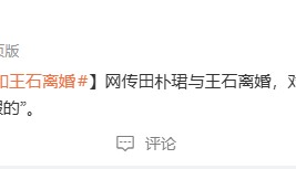 田朴珺否认和王石离婚