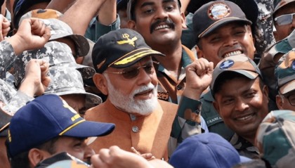 赢没赢不知道,莫迪却迫不及待向14亿人宣布印度大胜,全国庆祝10天!