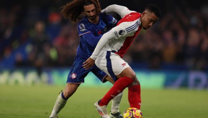 英超-马丁内利破门内托扳平 切尔西1-1送阿森纳4轮不胜