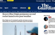 天气影响发射计划，贝索斯蓝色起源 “新格伦” 火箭发射再顺延