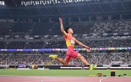 田径世锦赛-石雨豪男子跳远摘铜 中国队收获第3枚奖牌