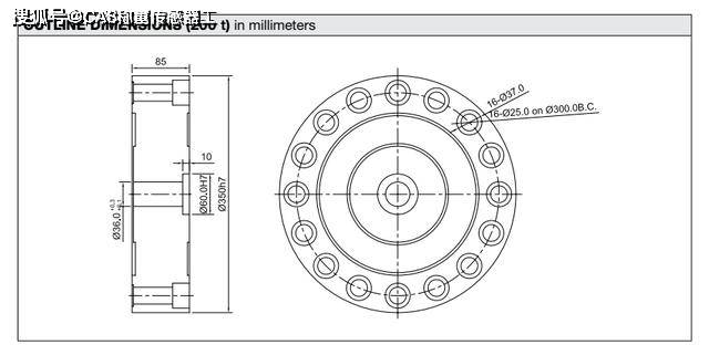 MFT-500KG 世铨称重传感器 Celtron