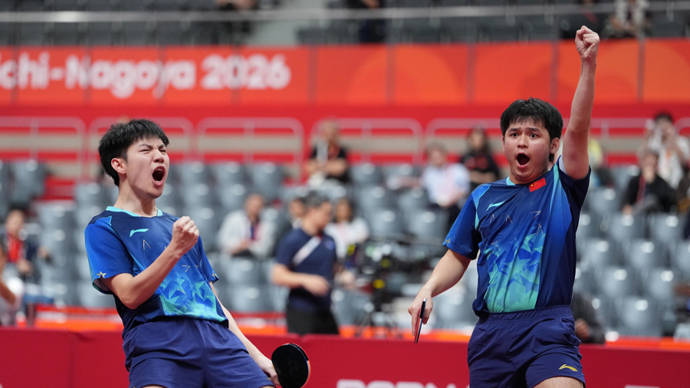 国乒小将一日双杀日本强敌，这枚亚运男双金牌价值为何远超男团？